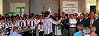 Sängerinnen und Sänger zum Chortreffen 2010