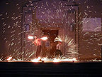 Feuershow zur Sonnenwendfeier 2010